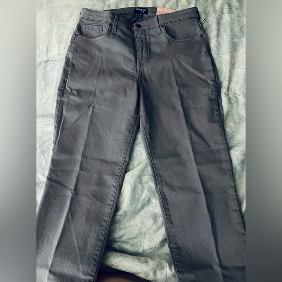 NYDJ Curves 360 Slim Straight Ankle Jeans with Side Slits, in Mineral | Sz. 8 🆕 - Picture 6 of 8